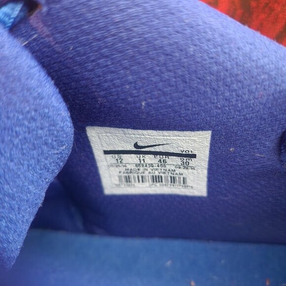 Nike Zoom Witness LeBron James Mens Size 12 Basketball Shoes Blue 860272-400 - Picture 13 of 16